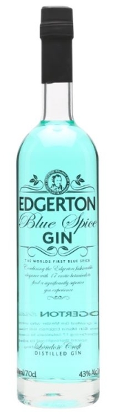 Image sur Edgerton Blue Spice Gin 43° 0.7L